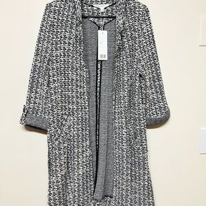 Brand new never worn tweed style cardigan